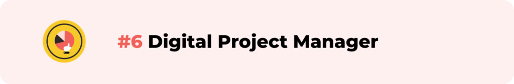 #6 Digital Project Manager